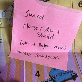 Vintage Lego #6059 - CASTLE KNIGHTS STRONGHOLD INCOMPLETE w/BOX No Horse