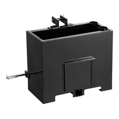 #ad #ad Uimoso Ballast Box 3 Point Hitch Category 1 Tractor 3.2ft³ Capacity 800lb Black $159.99