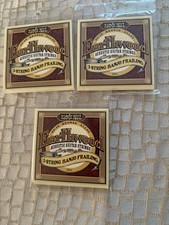 3-PAK Ernie Ball 2061 Earthwood 5-strunowa frailing 80/20 brązowe struny banjo