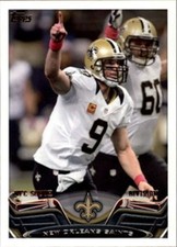 2013 Topps w Rookies New Orleans Saints Team Set 14 Cards
