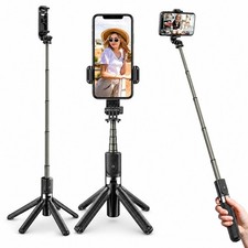 3in1 Selfie Stick Bluetooth Remote Stable Tipod Stand for iPhone 17 15 12 Series