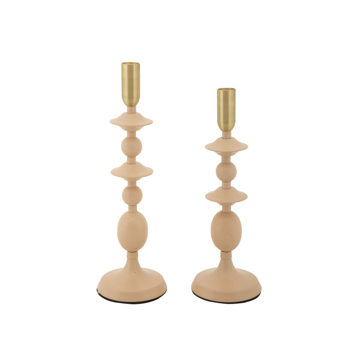 Chandeliers Gemini rose et or pour illuminer vos repas de fête et dîners