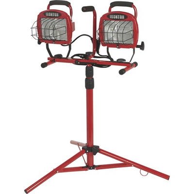 #ad #ad Ironton Halogen Dual Head Tripod Portable Worklight 1000 Watts $69.99