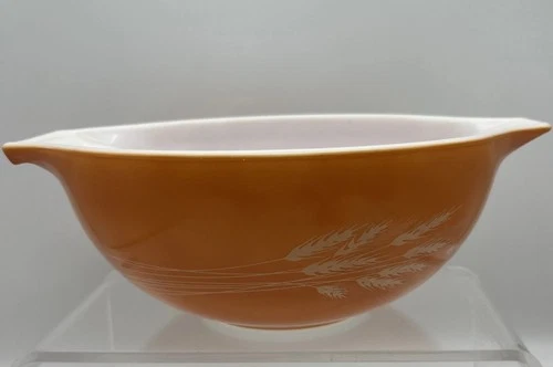 Vintage Pyrex Autumn Harvest Wheat 443 Mixing Bowl 2.5L USA