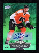 2012 Upper Deck Black Diamond Double Emerald 8/10 Brayden Schenn #147 Auto 2d8
