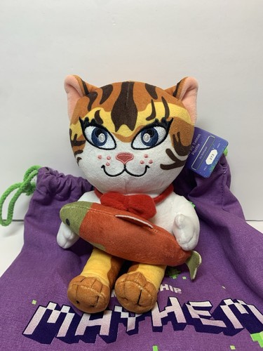 Makeship Plush Big Salmon by ibxtoycat Official Merch YouTube Minecraft RARE NWT - Picture 2 of 9