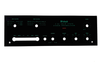 MCINTOSH FACEPLATE GLASS | eBay