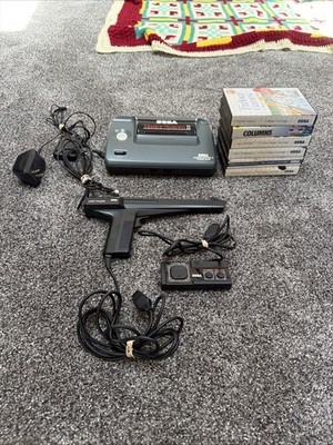 Sega Master System II Console Bundle Controller Phaser 6 Games Works US VERSION