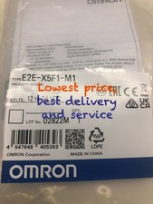1PC New in Box Omron E2E-X5F1-M1 Proximity Sw...