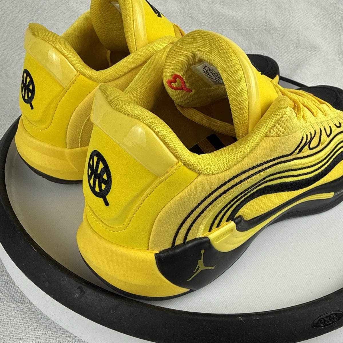 Nike Air Jordan Luka 4 Quai 54 Mens Size 11.5 Black Yellow New | eBay