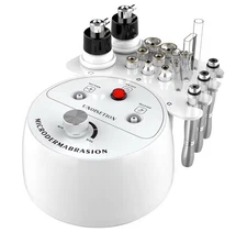 UNOISETION Diamond Microdermabrasion Machine Professional, 3 in 1 Dermabrasion