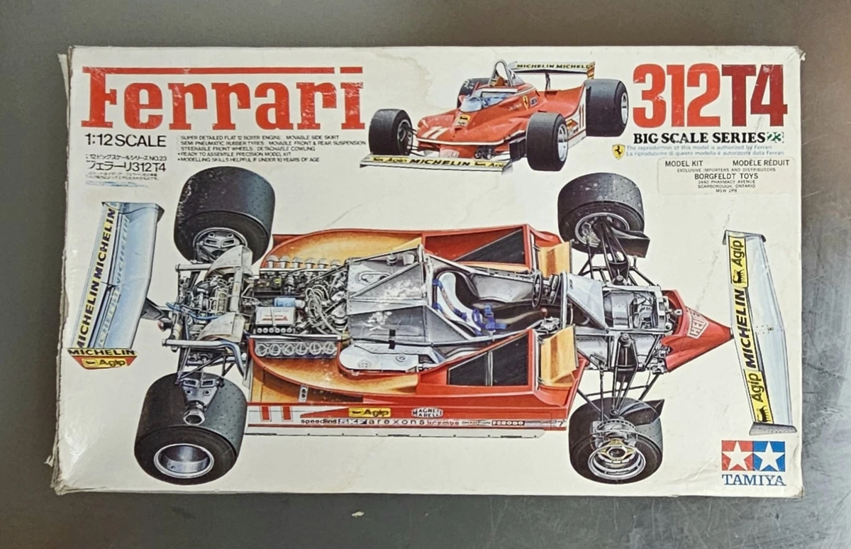 Ferrari 312t In 1/12 Scale Sports Car Toy Models & Kits for sale