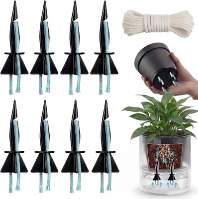 8 Pack Self Watering Spikes for Indoor Outdoor Plants, Automatic Plant Watering