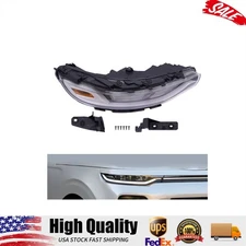 Halogen Headlight For Kia Soul 2020 2021 Daytime Running Light RH Passenger Lamp