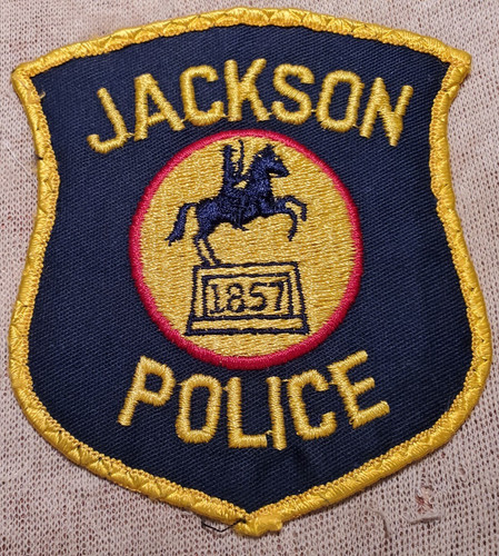 MI Jackson Michigan Police Patch
