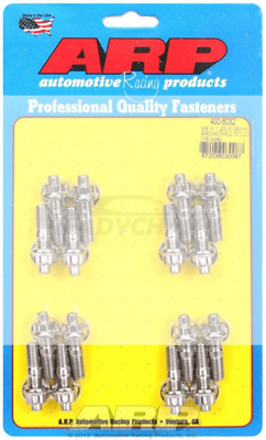 ARP S/S Stud & Nut Kit (16) 8mm x 1.25 ARP S/S Stud & Nut Kit (16) 8mm x 1.25