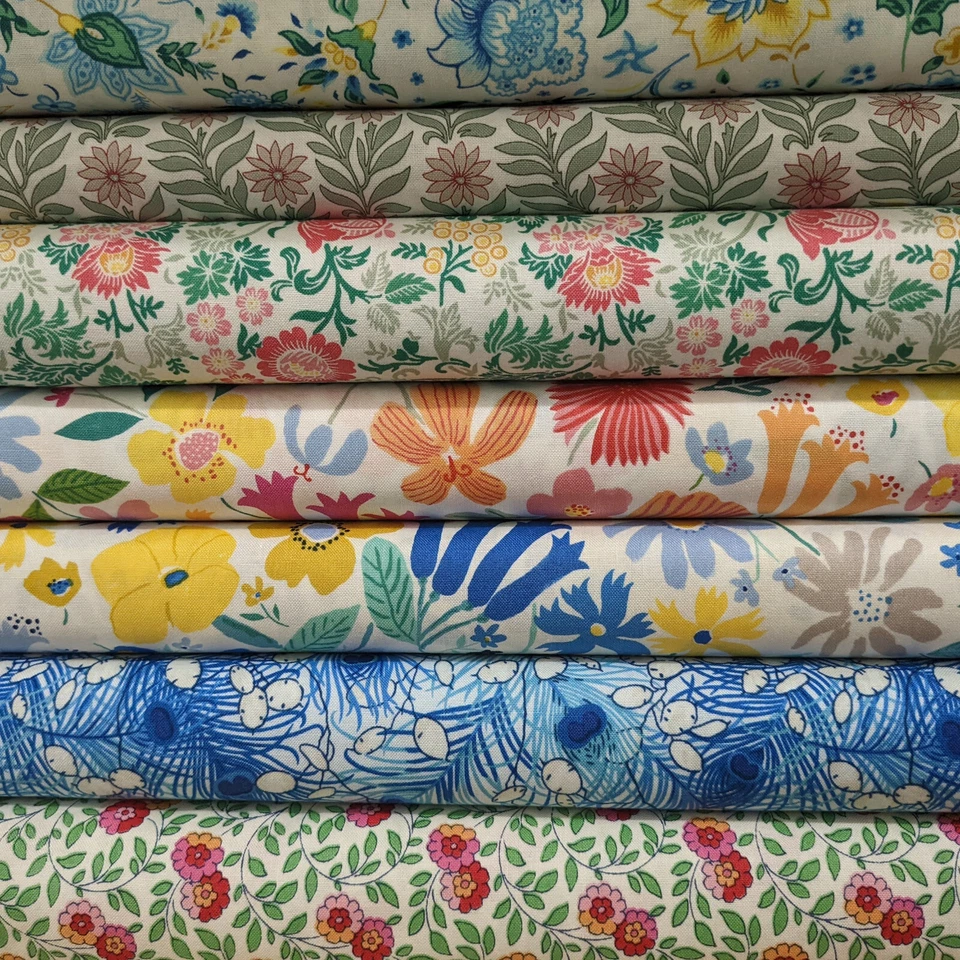 Tela de acolchado Liberty London por yarda 44-45" de ancho (¡NO Tana Lawn!) Foto 3 de 4