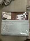 New Hudson Park 800 Tc Egyptian Cotton King Flat Sheet Baltic $260