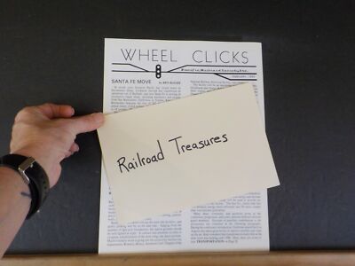 Wheel Clicks 1992 Februar Pacific Railroad Society Santa Fe Move