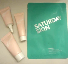 Saturday Skin Beauty Essence Moisturizing Cream Purifying Cleanser Mask Travel
