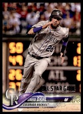 2018 Topps - David Dahl #96 Rockies All Star Game Stamp SP