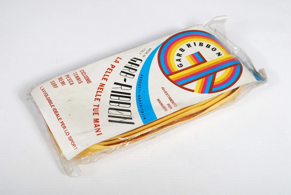 Vintage Garb Ribbon Bicycle Handlebar Tape Drop Bar Restoration Bike Genuine NOS - Image 2 of 2