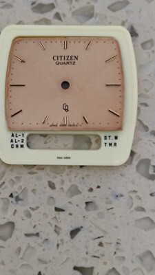 Original Citizen ANA/ DIG 8950-082513 Parts  GOLD DIAL Citizen 5044593  NOS