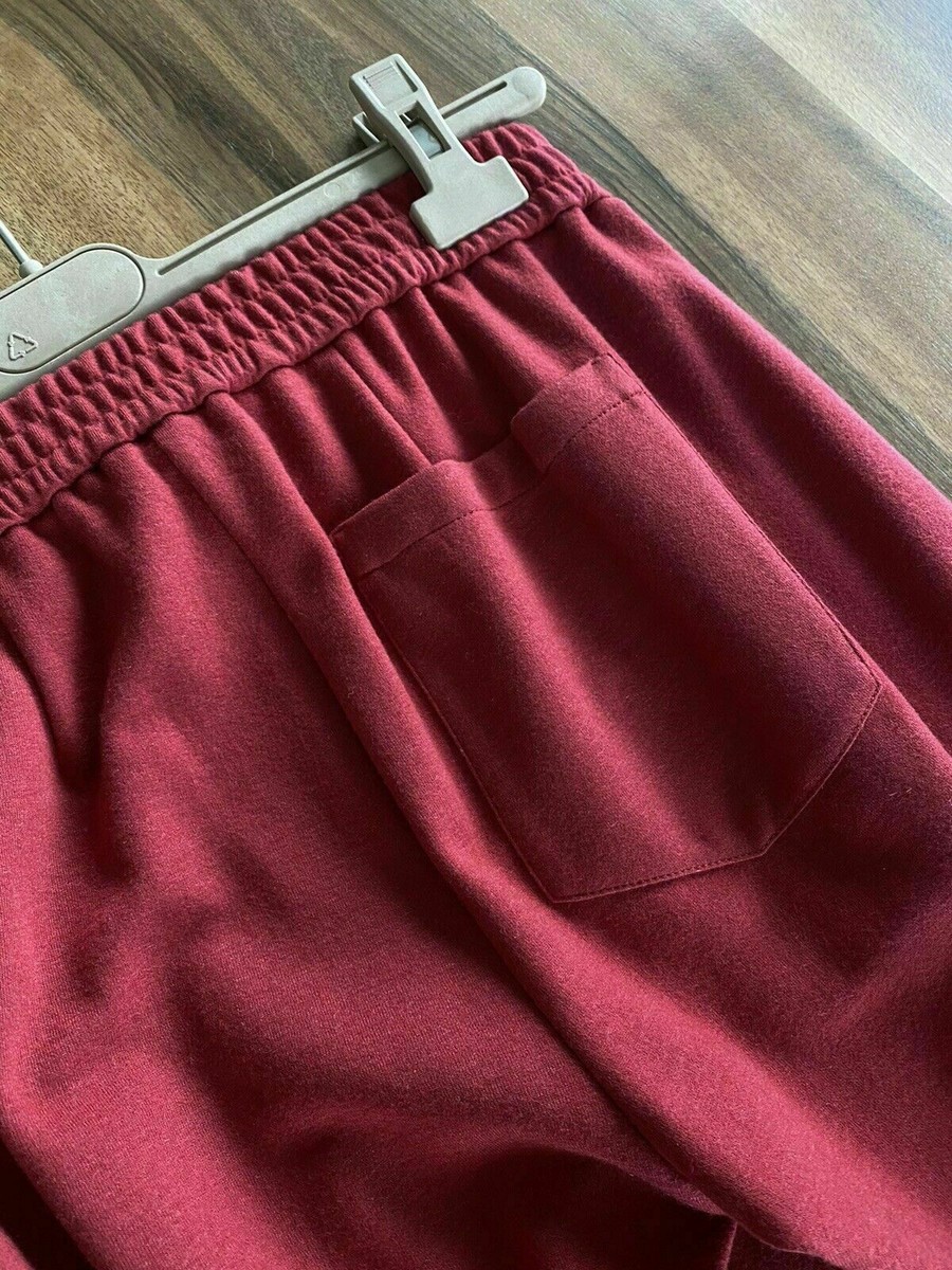 Brunello Cucinelli Cashmere Knit Jogger Pants Trousers