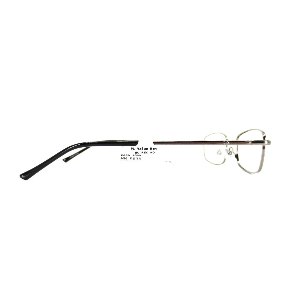 MM5039 GM Gunmetal rectangular borde completo gafas para hombre 51[]19 140 mm a2 Foto 3 de 4
