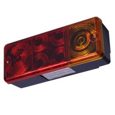 RADEX Dreikammerleuchte DDR Rückleuchte Rücklicht Anhängerleuchte mit KZL - 340