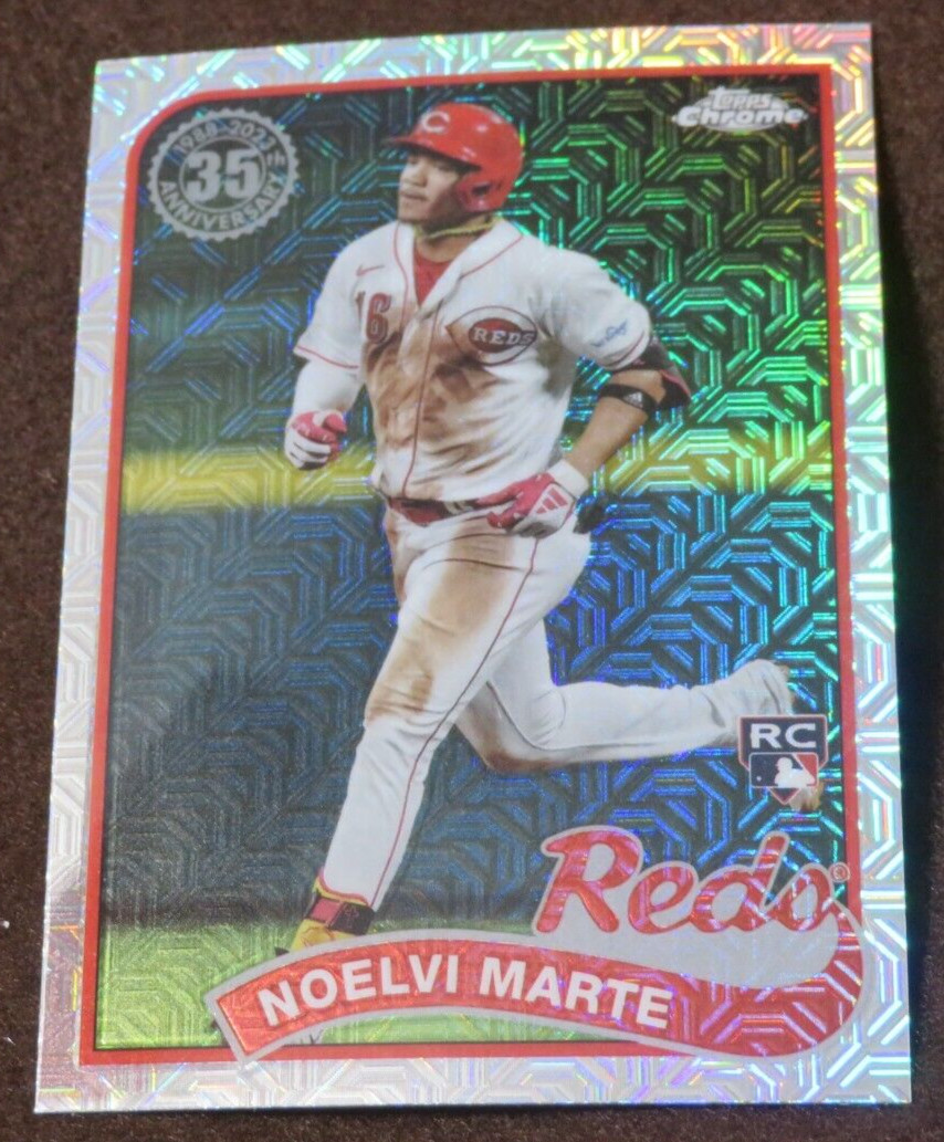 #9054 2024 TOPPS CHROME SILVER PACK 1989 NOELVI MARTE #T89C75