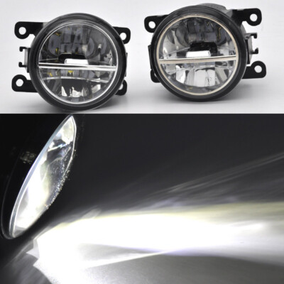2x White LED lamp Fog Light Conversion Kit 6000K For Maserati Levante M161 17-21