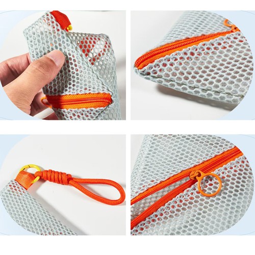 For All Phones Crossbody Lanyard Neck Strap With Zipper Mesh Pouch Purse Travel - 第 11/22 張圖片