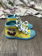 HEELYS SPONGEBOB SQUAREPANTS SKATESCHUHE HIGH TOP - GRÖßE UK 3 