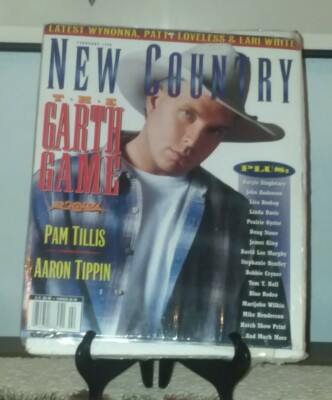 New Country Magazine February 1996 Garth Brooks Pam Tillis Aaron Tippin
