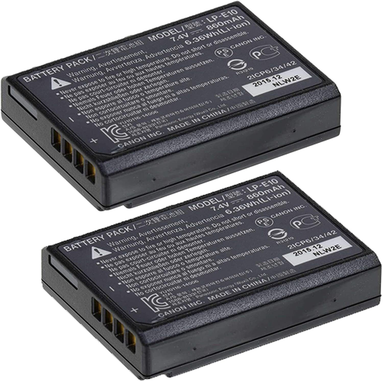 NEW Genuine Original CANON EOS Rebel T3 T5 T6 Battery LPE10 LCE10