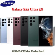 NEW SEALED Samsung Galaxy S22 Ultra 5G 12 256GB - GSM CDMA UNLOCKED Smartphone