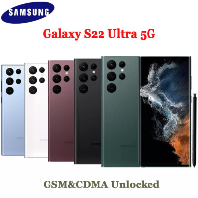   NEW Sealed Samsung Galaxy S22 Ultra 5G 256GB Verizon AT&T T-Mobile Unlocked