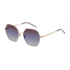 New Hugo Boss BOSS 1589/S 0DDB YU Gold Copper/Burgundy Gradient Violet 57-17-...
