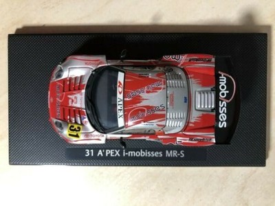 Toyota APEX I-mobisses MR-S JGTC 2004 SILVER/RED EBBRO 605 1/43 | eBay