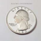 1980 S WASHINGTON *PROOF* QUARTER  **FREE SHIPPING**
