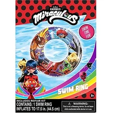 What Kids Want Miraculous Ladybug Inflatable Swim Ring