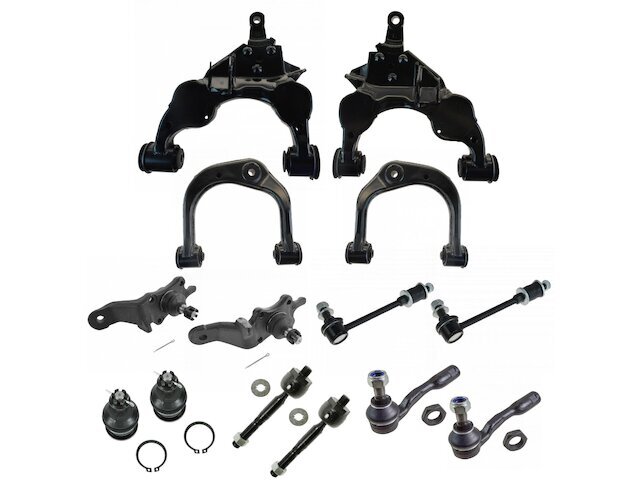 Front Control Arm Ball Joint Tie Rod and Sway Bar Link Kit For Tundra FN245PZ
