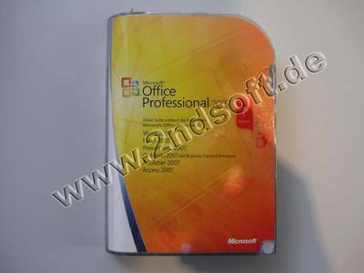Office 2007 Professional Retail Vollversion, deutsch, SKU: 269-10346