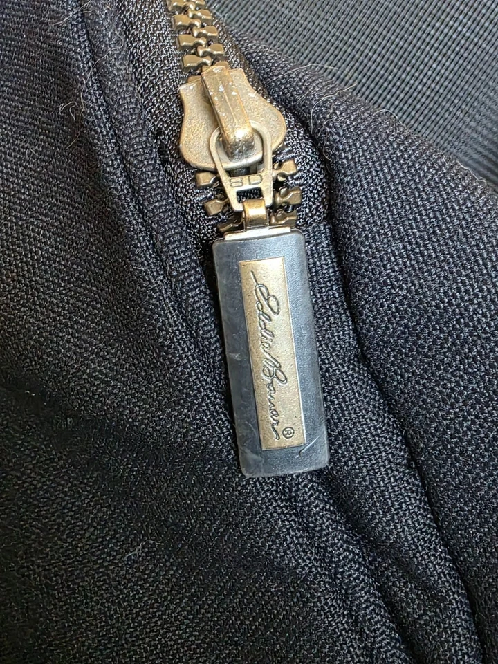 Bolso de Lona EDDIE BAUER Azul Nylon Cuero Latón Foto 4 de 4