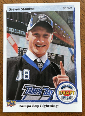 2018 Upper Deck Top Draft Pick - #42 Steven Stamkos - Tampa Bay Lightning