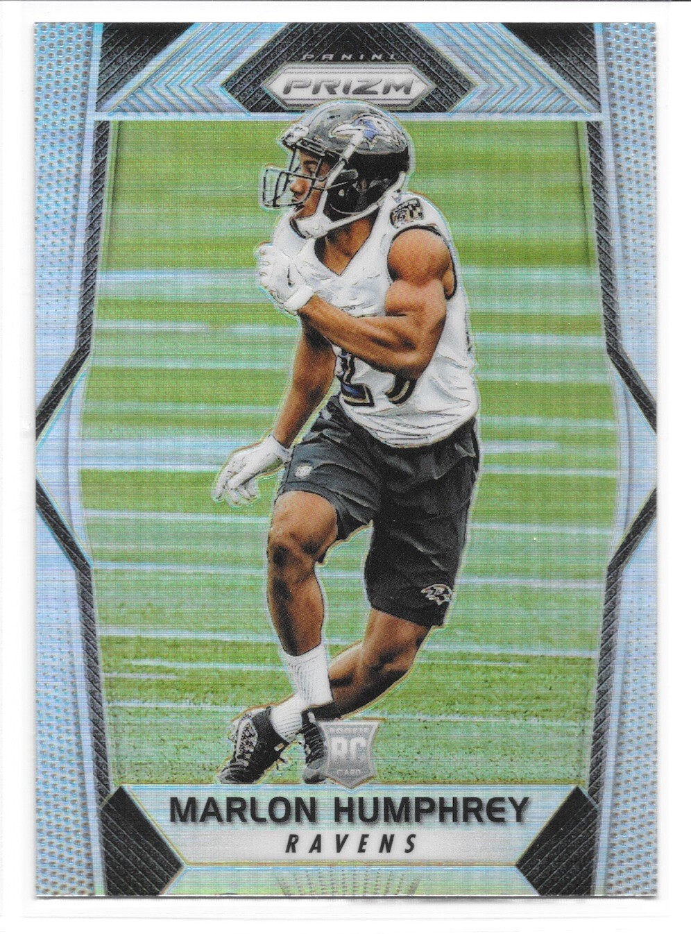 2017 Panini Prizm Silver RC #214 Marlon Humphrey