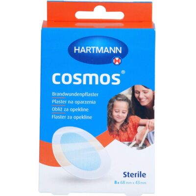 COSMOS Brandwundenpflaster 43x68 mm 8 St PZN16823092