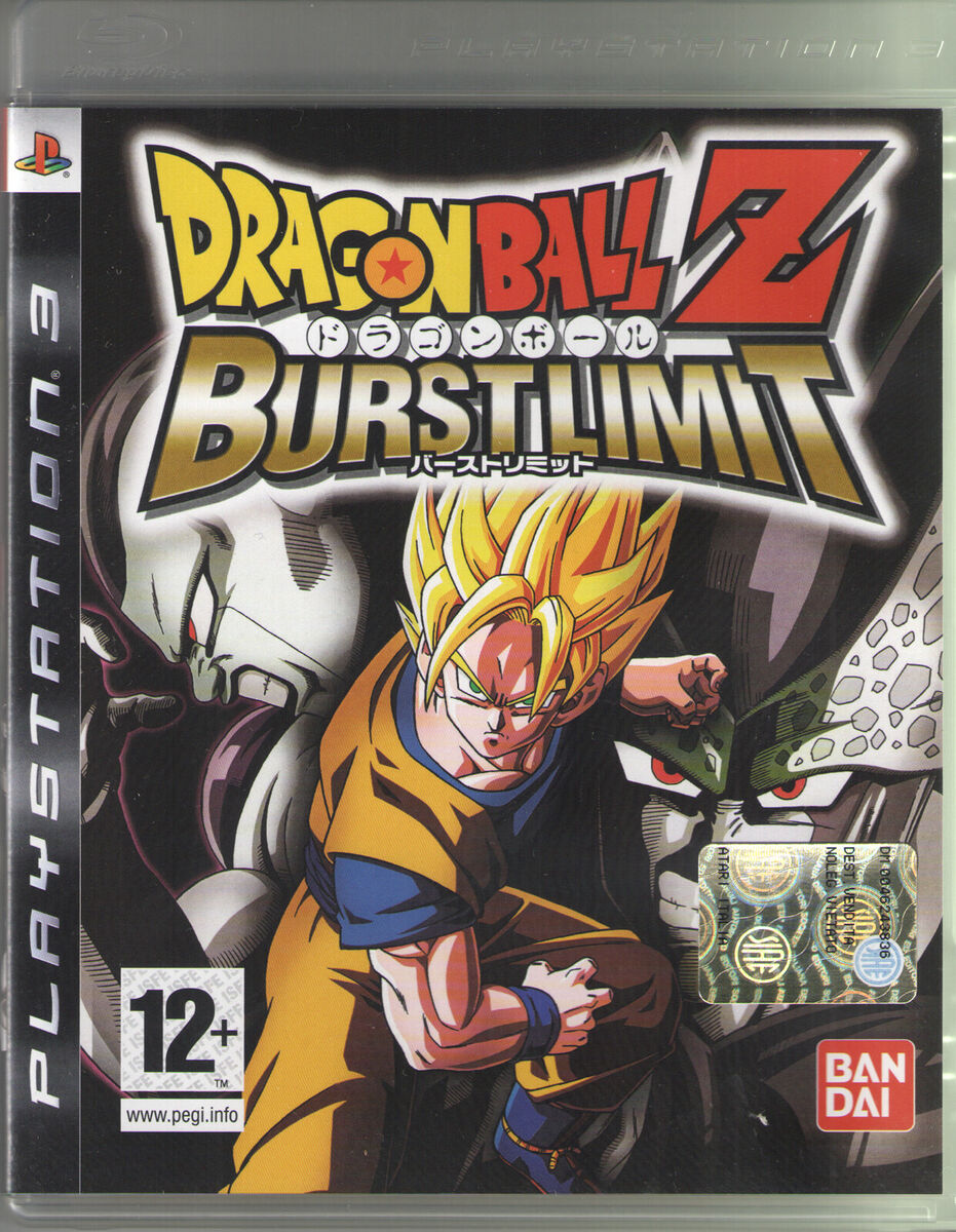 Dragon Ball Z: Burst Limit (Usado) - PS3 - Shock Games