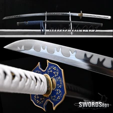 51" Japanese Nodachi Sharp Blade Samurai Katana Devil May Cry Vergil Long Sword